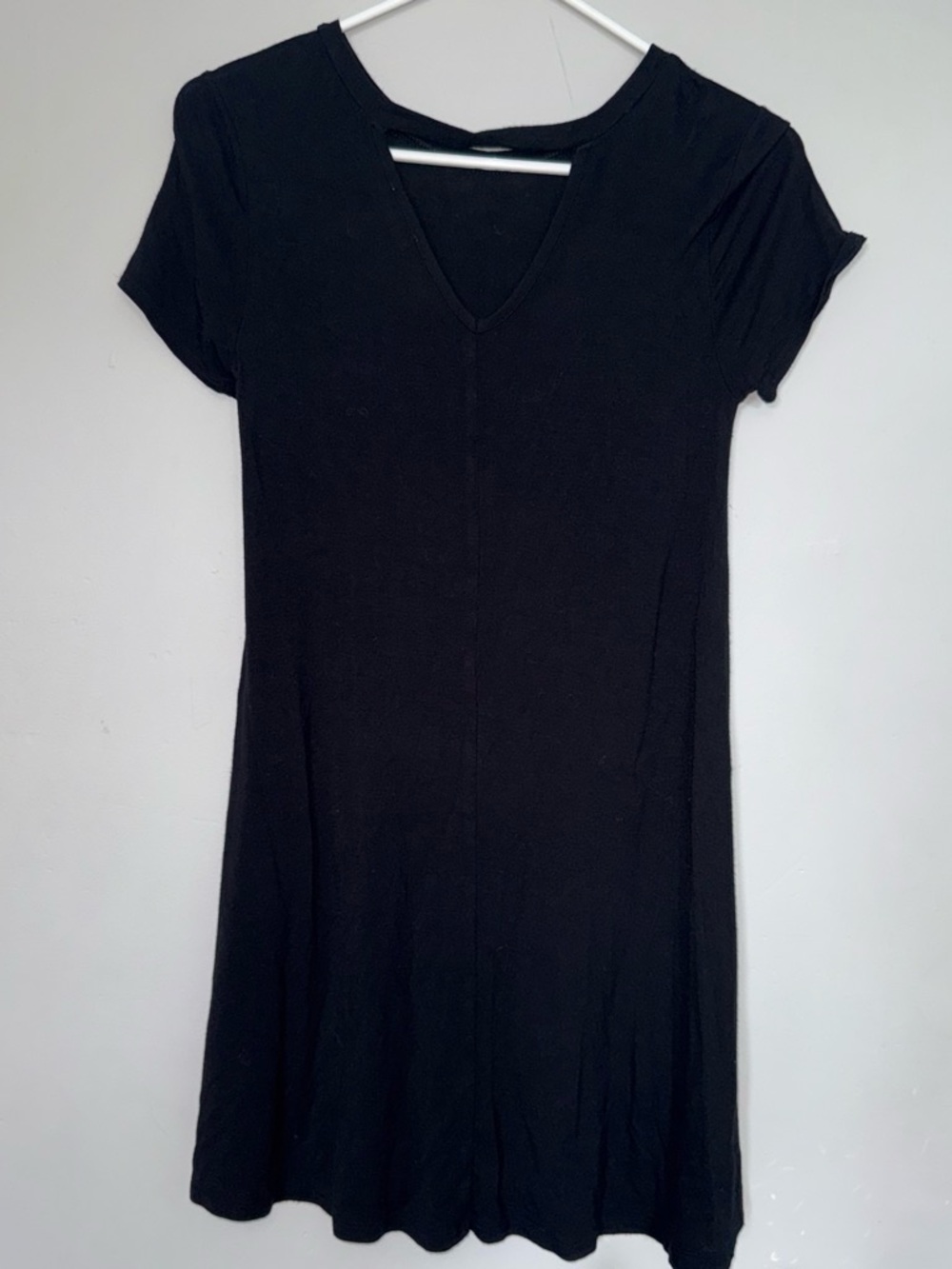 Forever 21 Black Girls V-Neck Dress